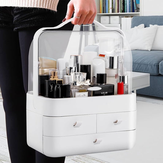 3 Drawer Double Sided Cosmetics Organiser