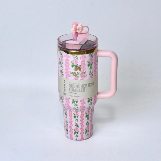 Stanley x Love Shack Fancy - 40oz Tumbler Quencher ( With Gift Box )