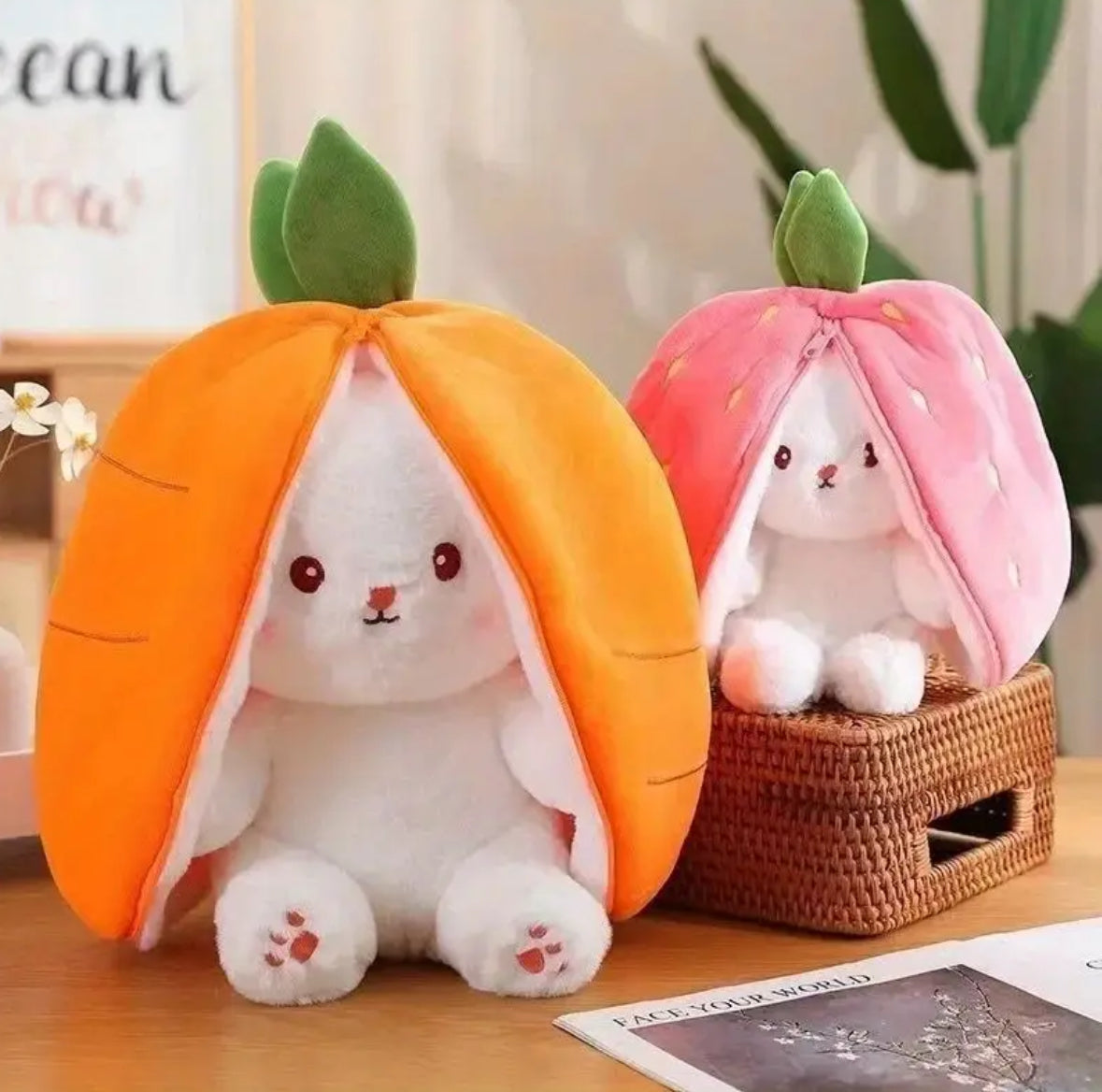 Joy Fruit Bunny Plush - 25cm