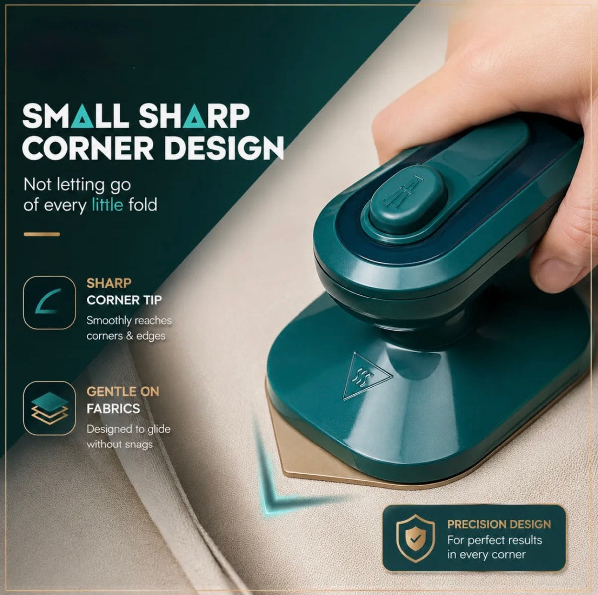 Elitezza™ Mini Steam Iron Pro | Portable Foldable Garment Steamer & Travel Iron
