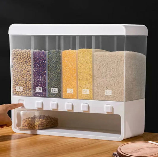6 Grid Grain Dispenser - 10kg