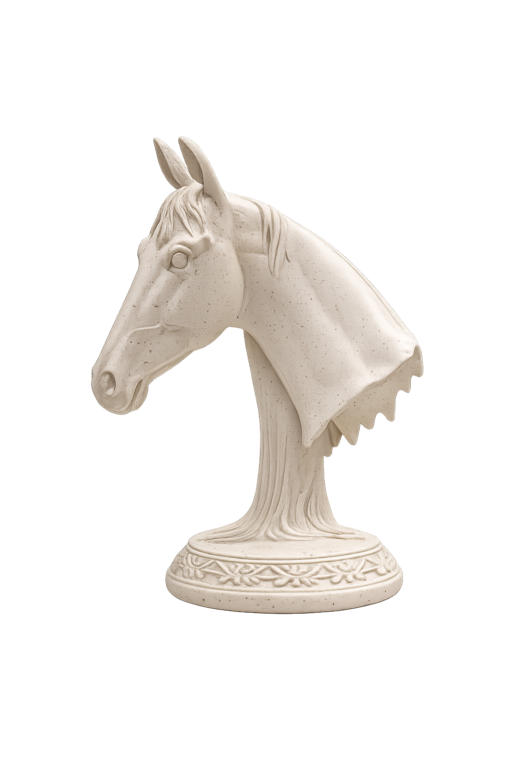 Elegant Horse Head Decorative Sculpture