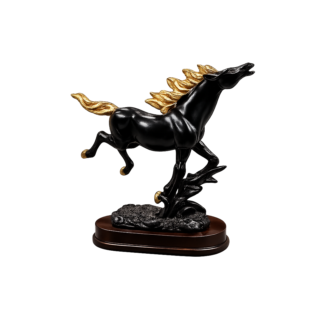 Galloping Majesty Horse Statue
