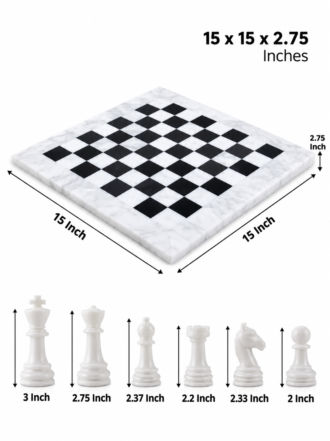 Premium Marble Chess Set