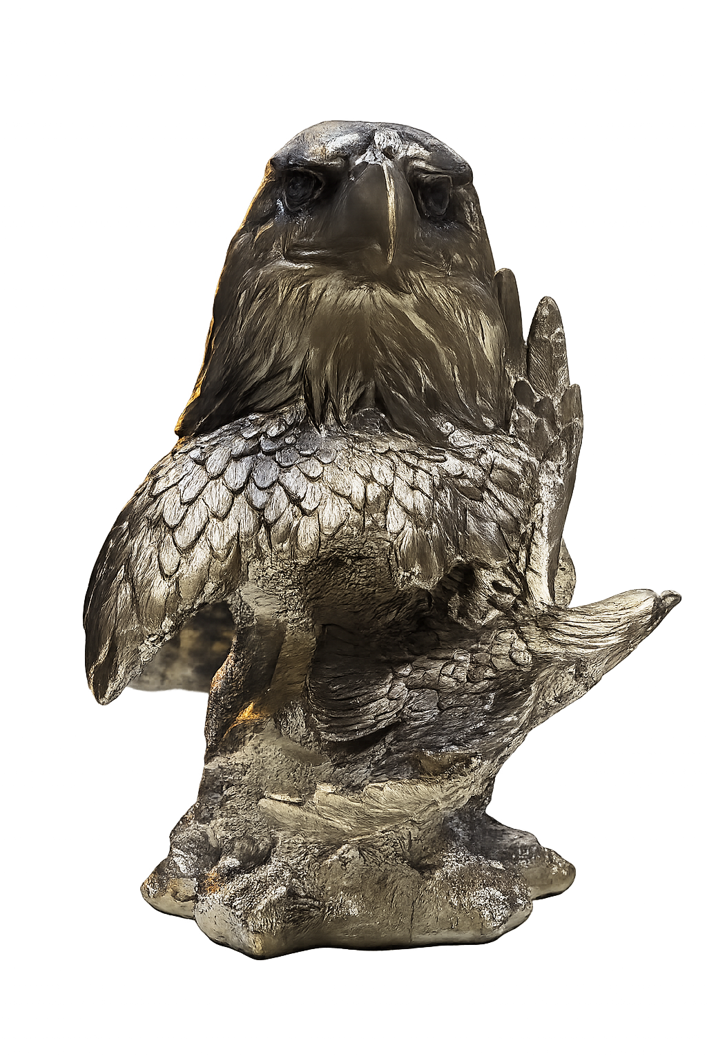 Majestic Eagle Resin Sculpture