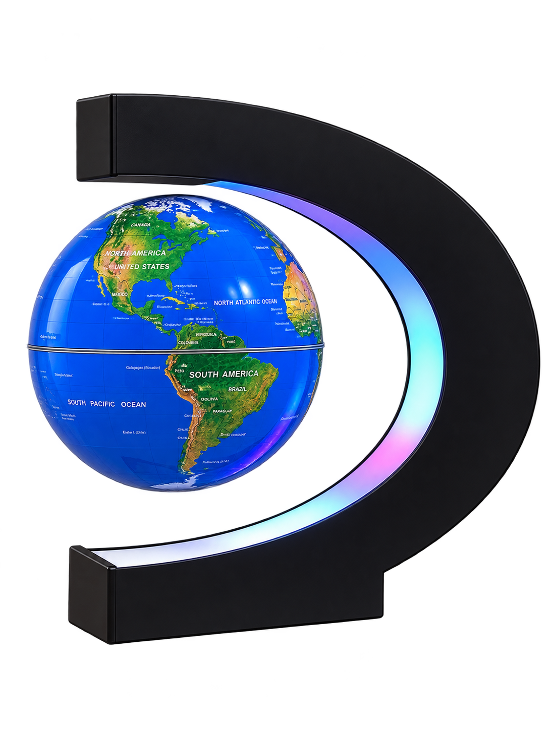 Premium Floating Magnetic Levitation Globe with LED Light