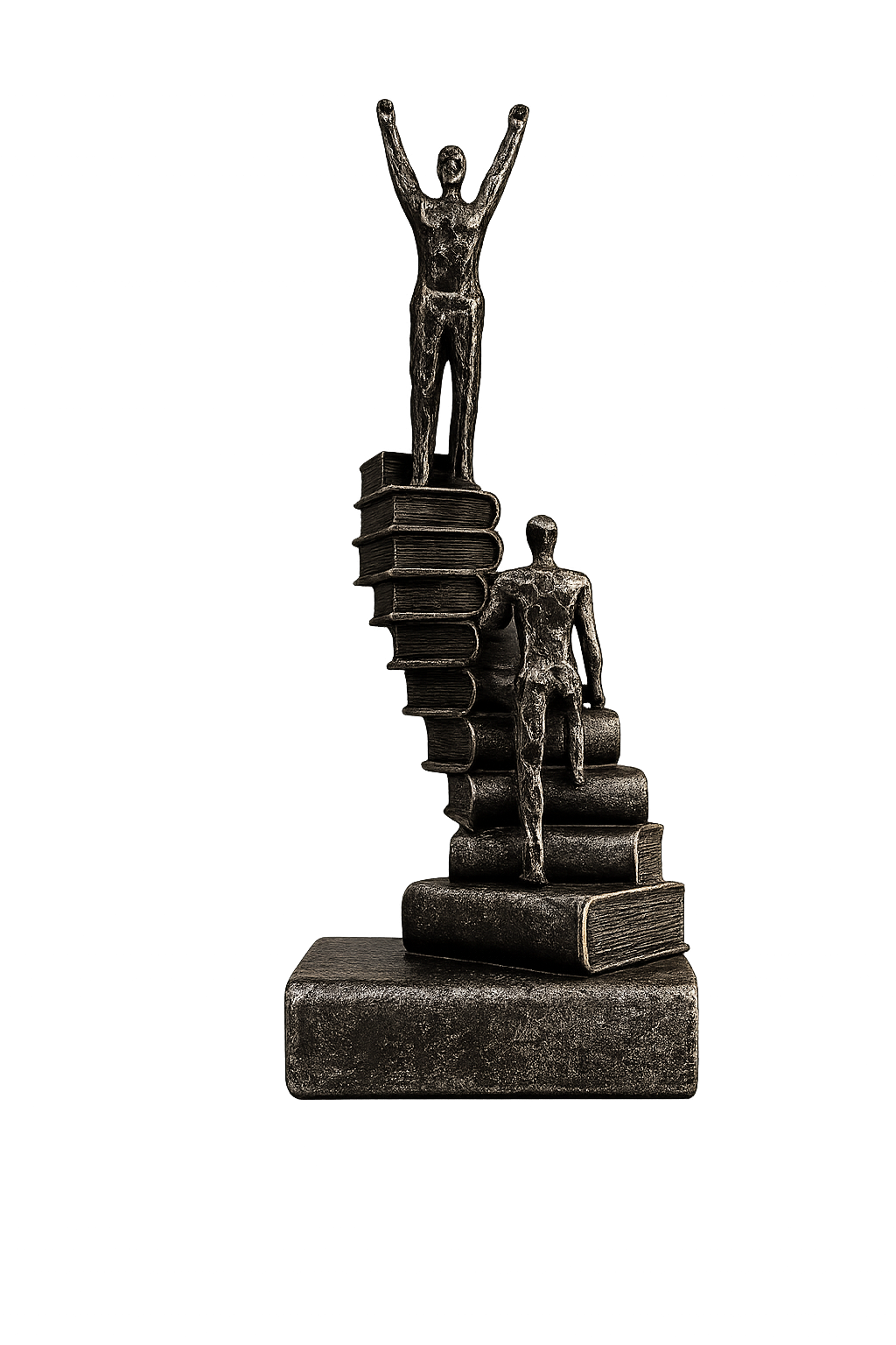 Success Ladder Thinker Sculpture