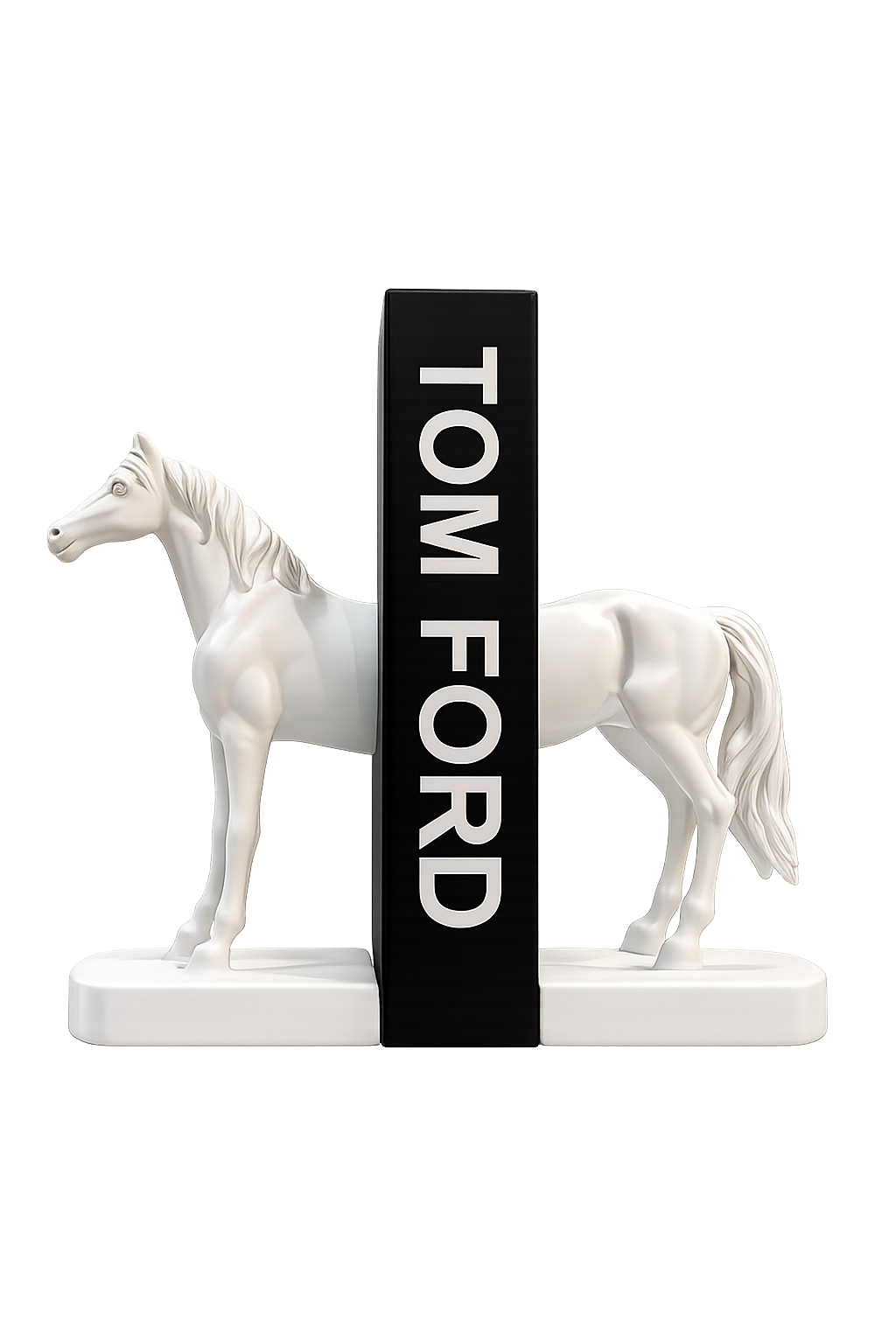Modern Horse Bookends Set of 2