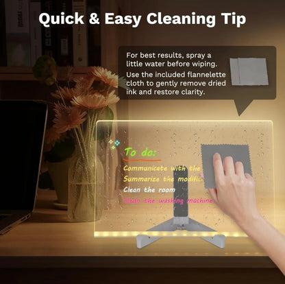 Led Writing Base - Creative Led Night Light