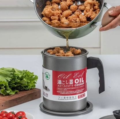 Oil Filter Pot / Oil Strainer Pot Stainless Steel 1.4 Litre