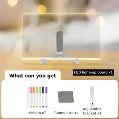 Led Writing Base - Creative Led Night Light