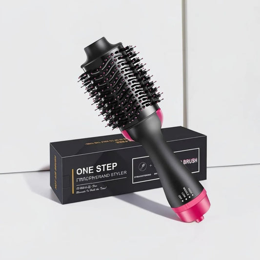 Elitezza 3-in-1 Hair Styler Brush – Hair Dryer - Straightener - Curler & Volumizer
