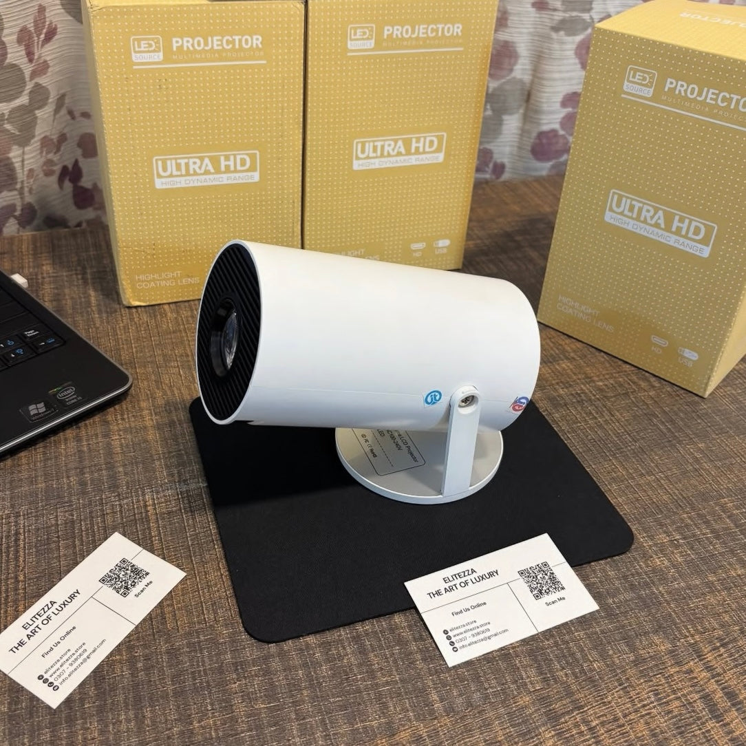 Elitezza Portable Projector - Android 11 ( Free Delivery )