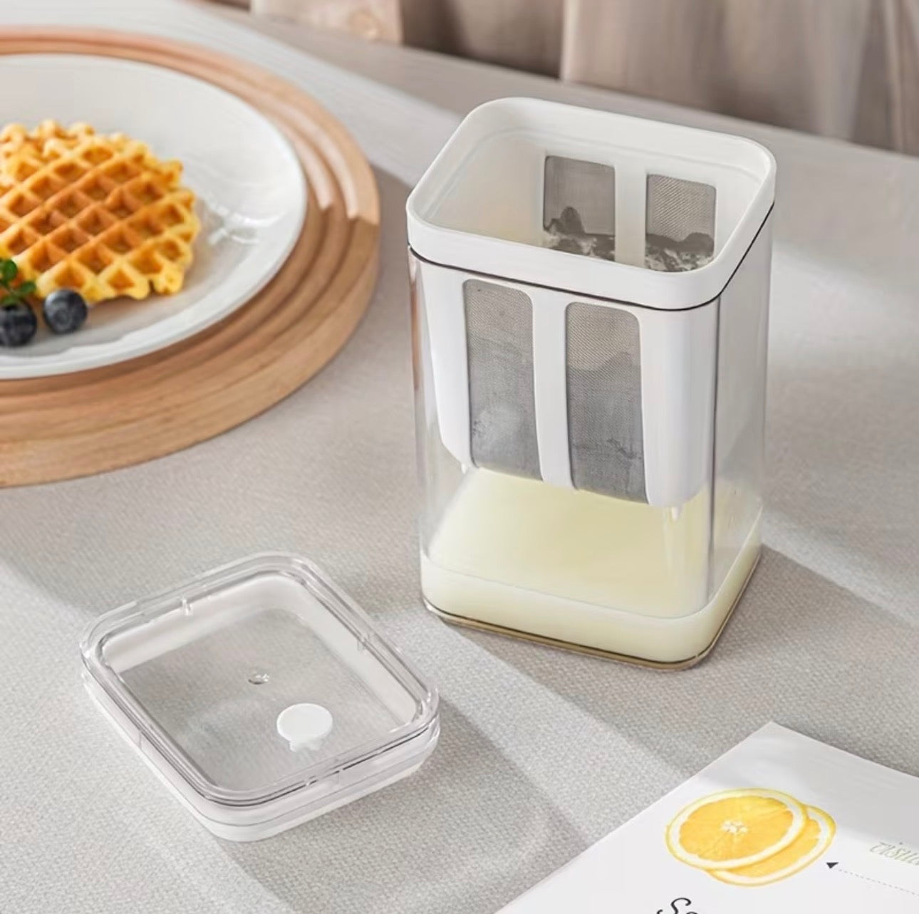 Greek Yogurt Strainer - 1.1 Litre