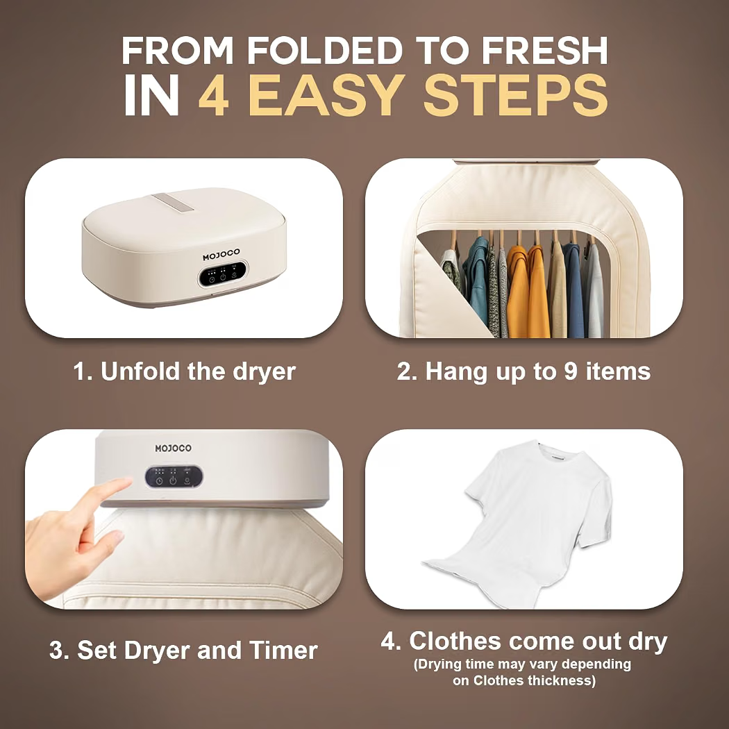 Elitezza Portable UV Clothes Dryer