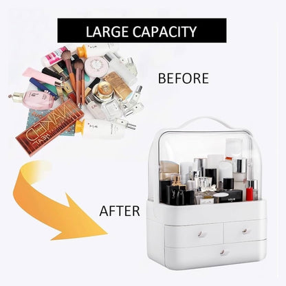 3 Drawer Double Sided Cosmetics Organiser