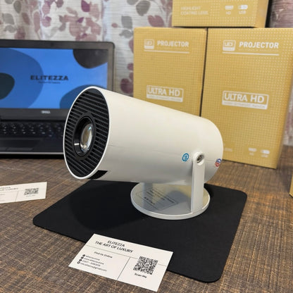 Elitezza Portable Projector - Android 11 ( Free Delivery )