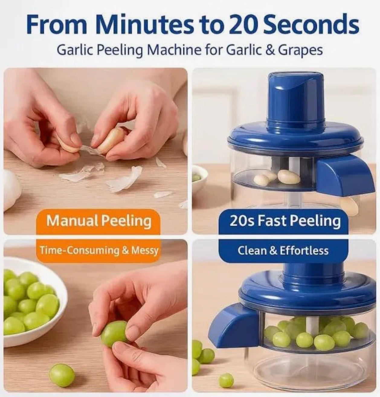 Automatic Fruit & Vegetable Peeler - Rechargeable Machine