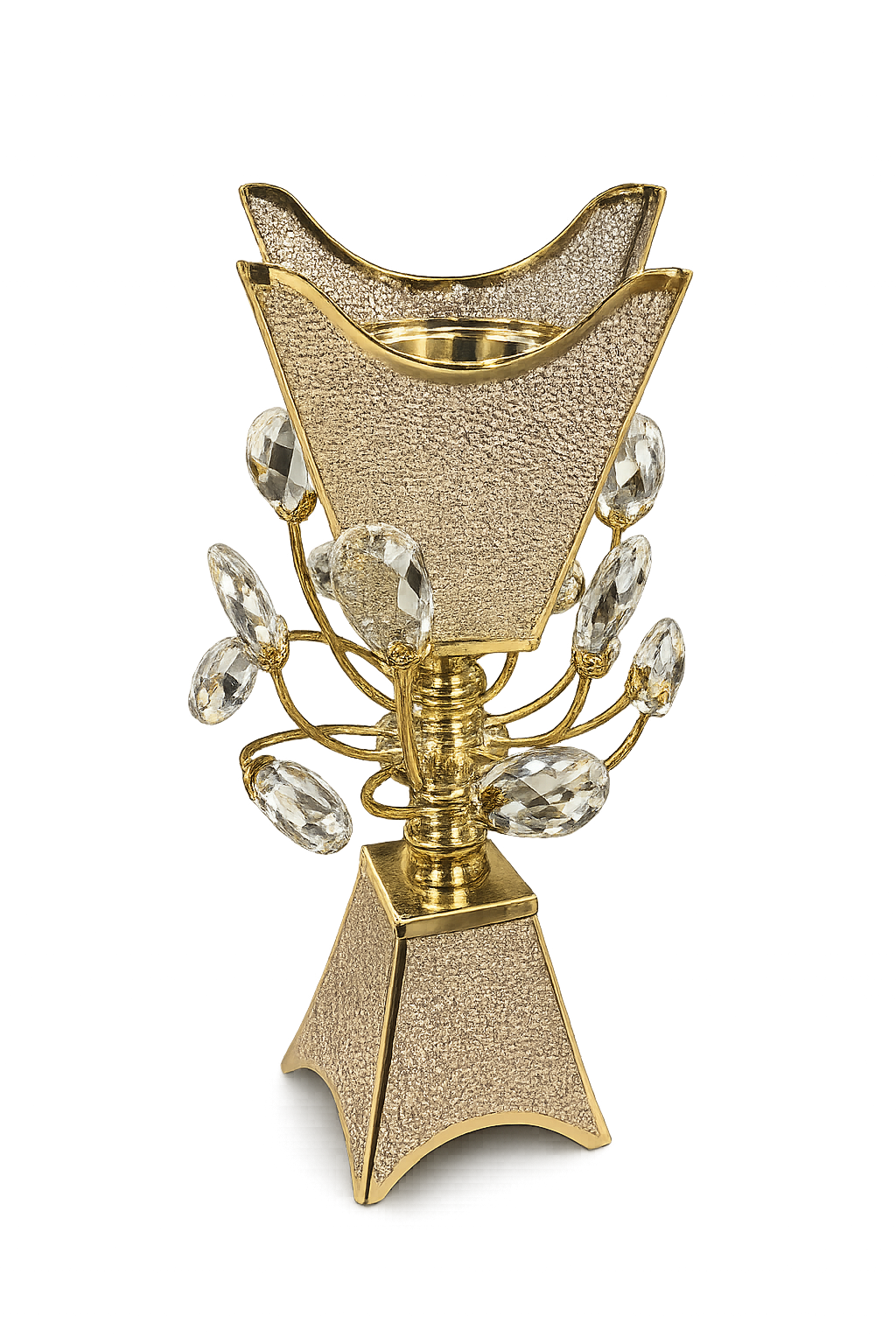 Luxury Gold Crystal Bakhoor Burner