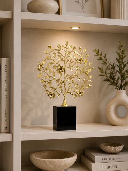 Luxury Golden Tree of Life Decorative Sculpture
