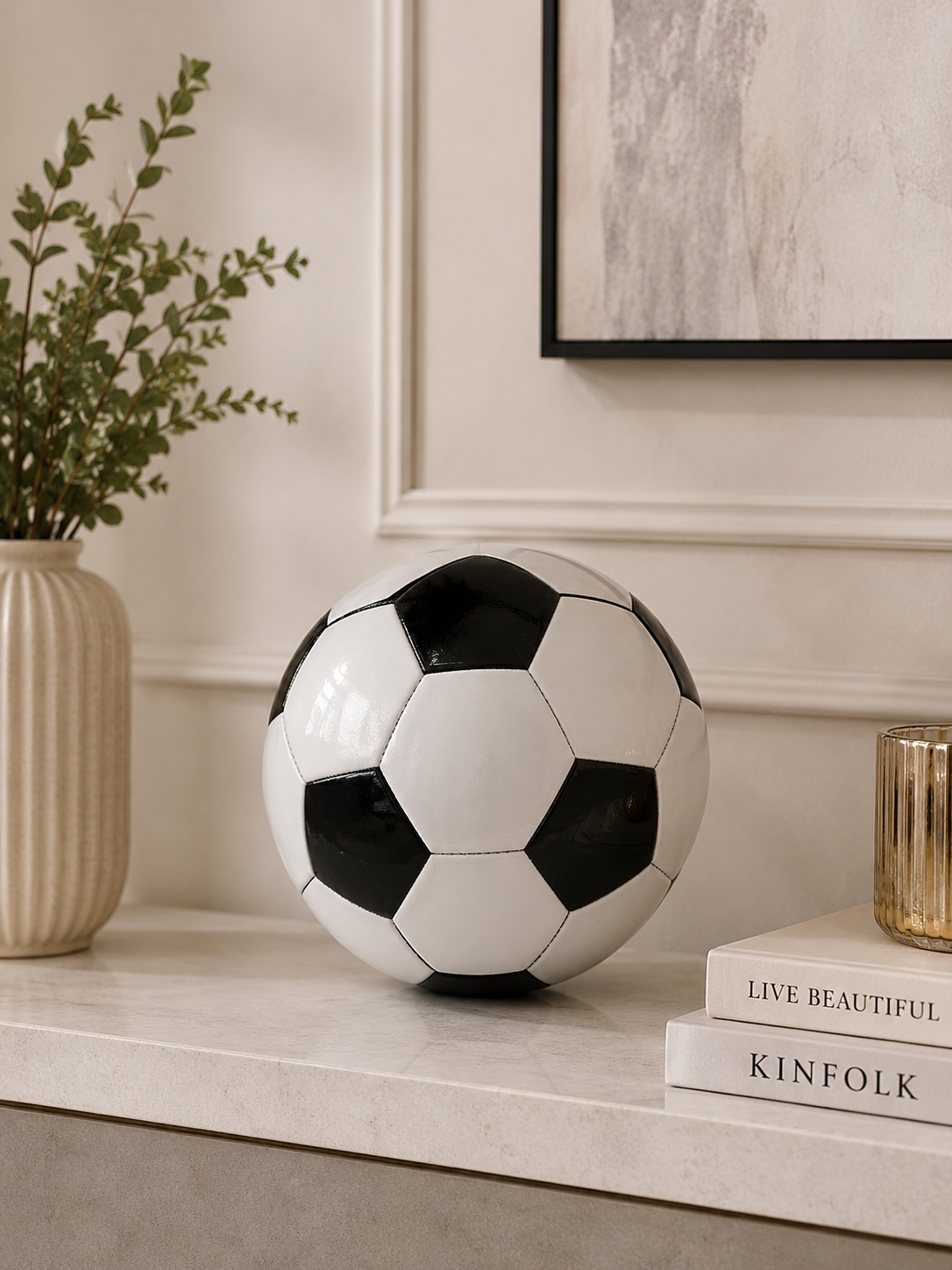Rotating & Movable Soccer Ball