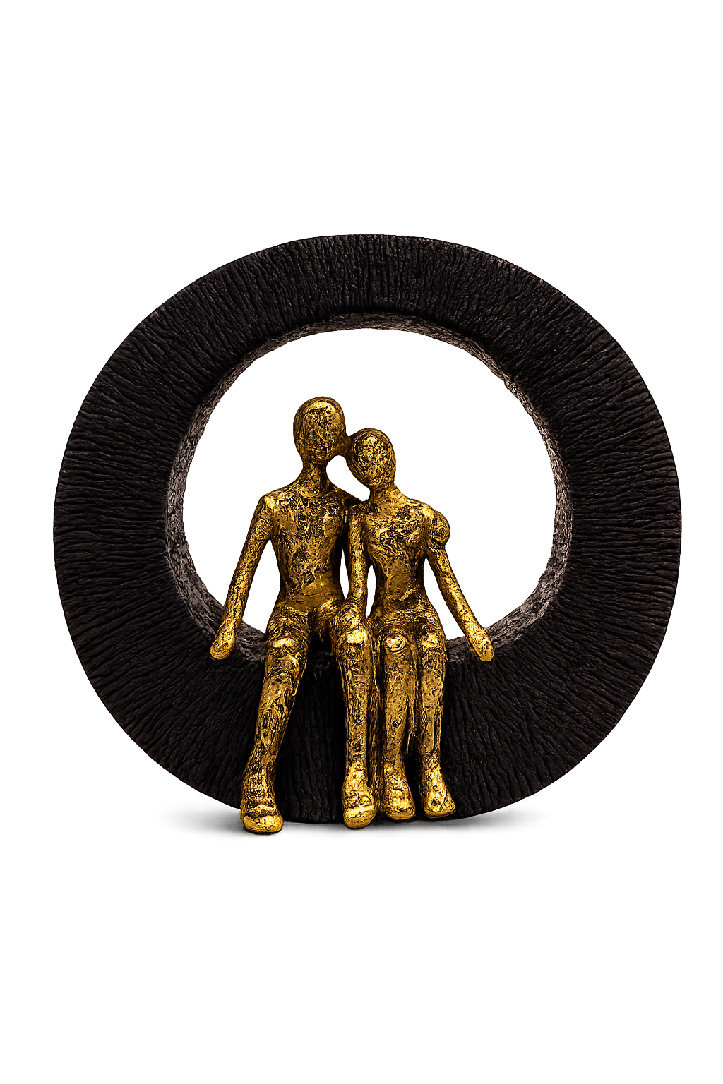 Modern Abstract Couple Sculpture