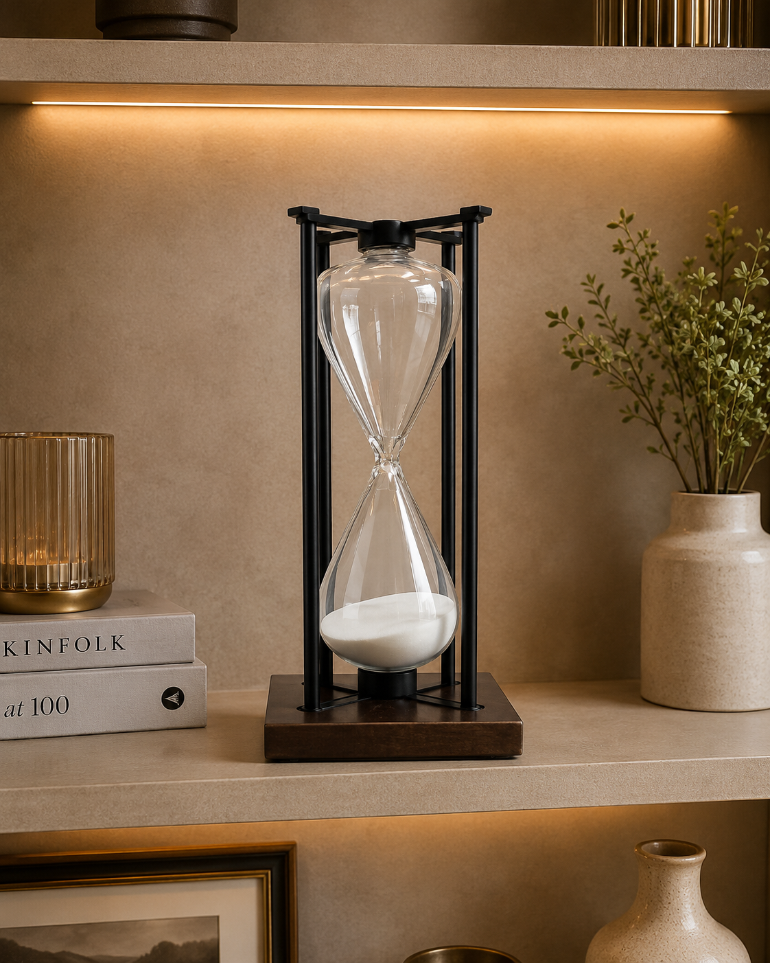Luxury Glass Hourglass Sand Timer