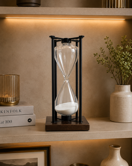 Luxury Glass Hourglass Sand Timer