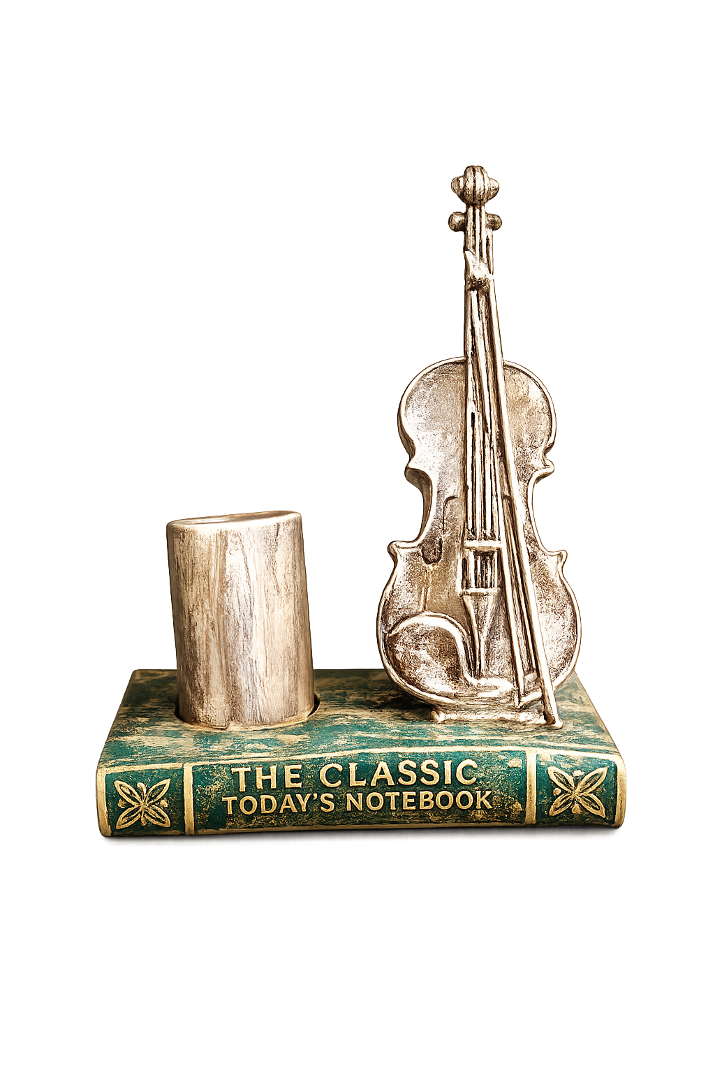 Vintage Violin Pen Holder