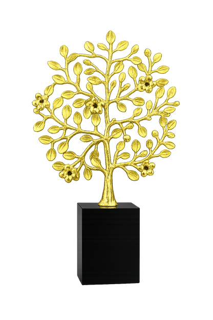 Luxury Golden Tree of Life Decorative Sculpture