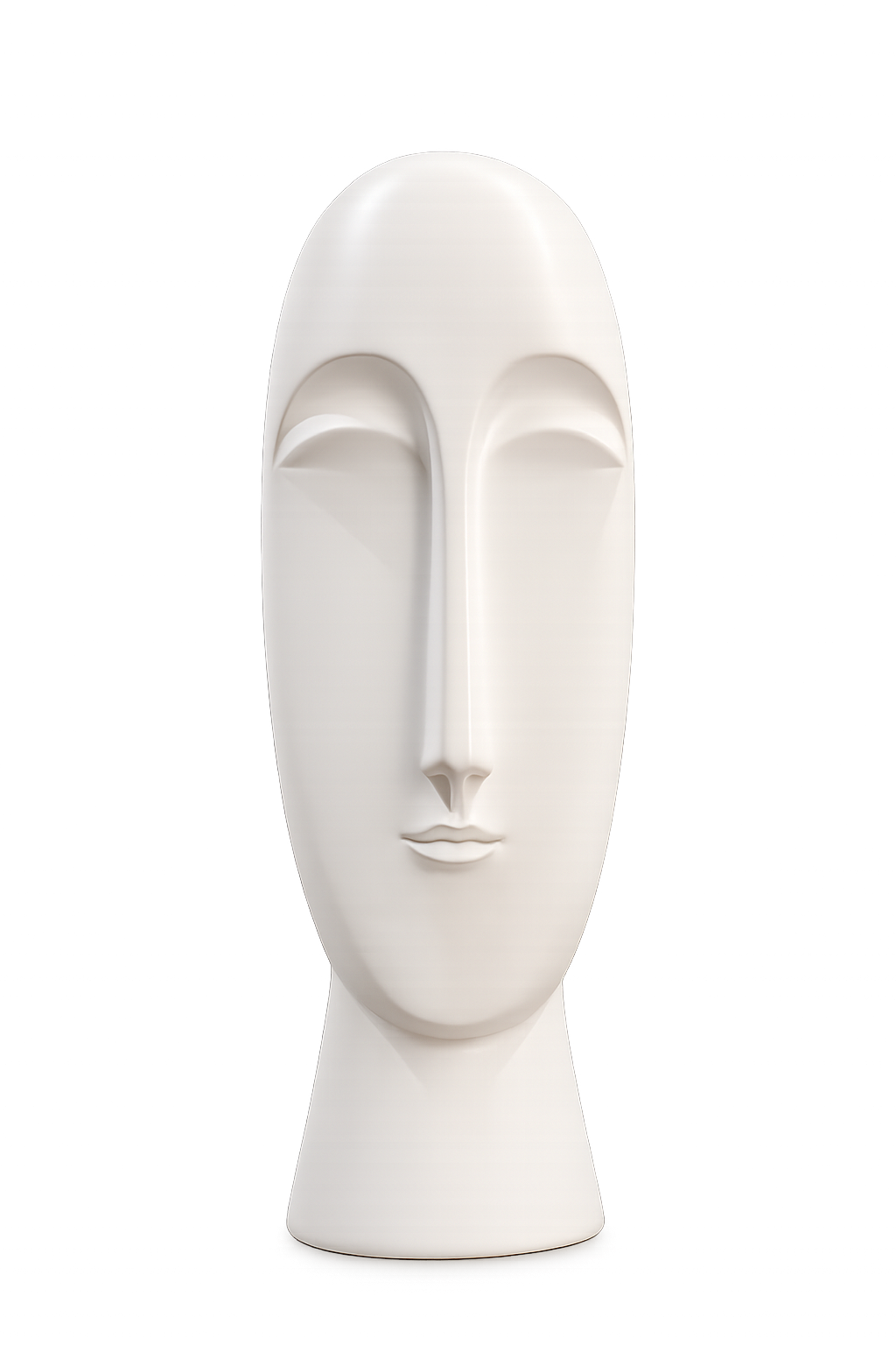 Abstract Face Sculpture