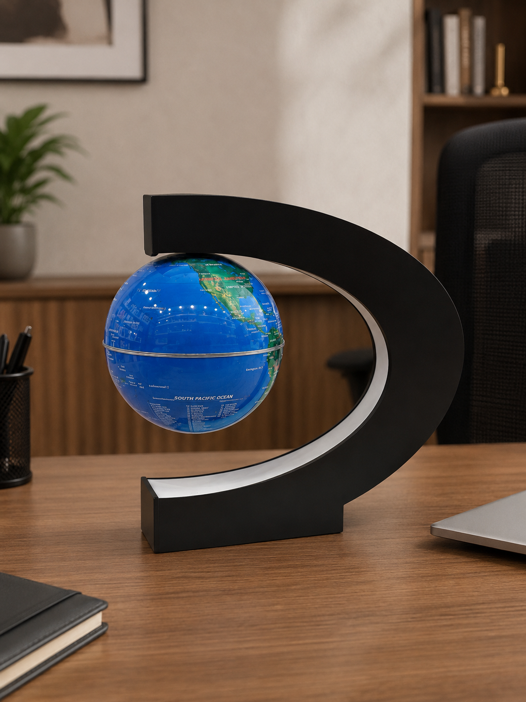 Premium Floating Magnetic Levitation Globe with LED Light