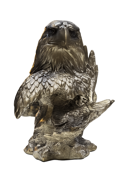 Majestic Eagle Resin Sculpture