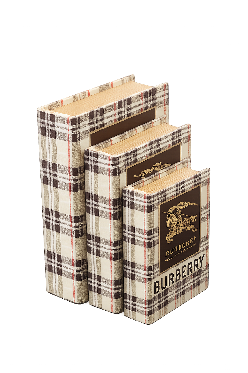 Luxury Decorative Book Box Set of 3
