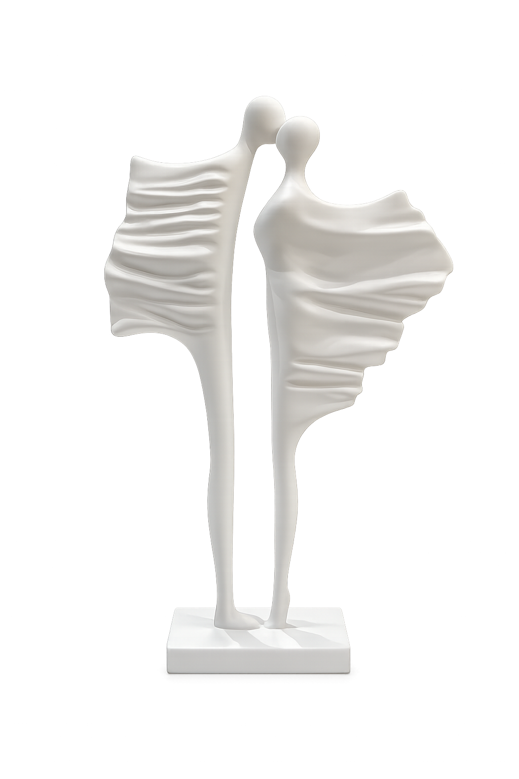Abstract Couple Love Sculpture