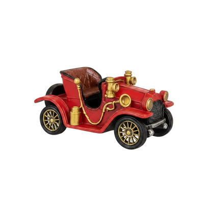 Vintage Red Classic Car Showpiece