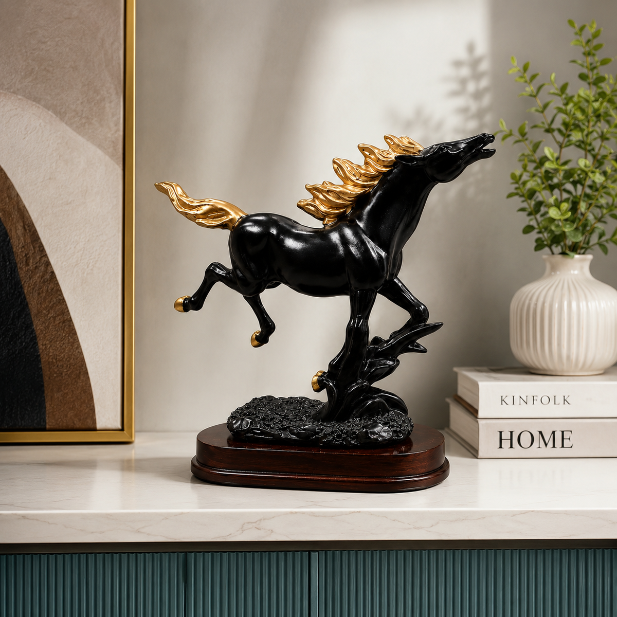 Galloping Majesty Horse Statue
