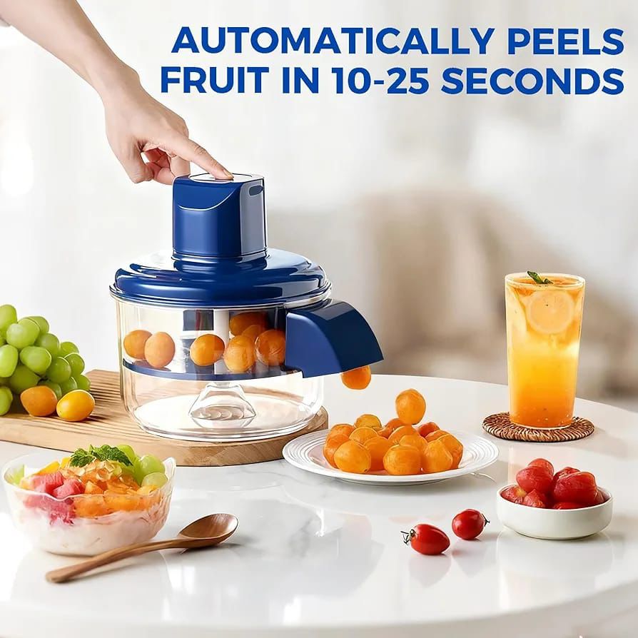 Automatic Fruit & Vegetable Peeler - Rechargeable Machine