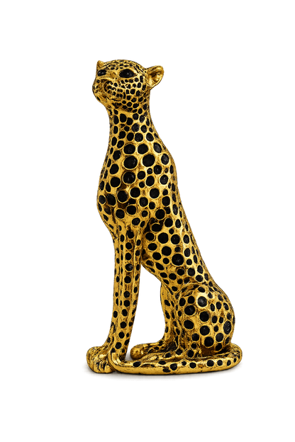 Luxury Leopard Sculpture