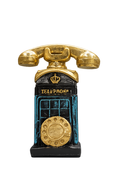 Vintage Rotary Telephone Showpiece