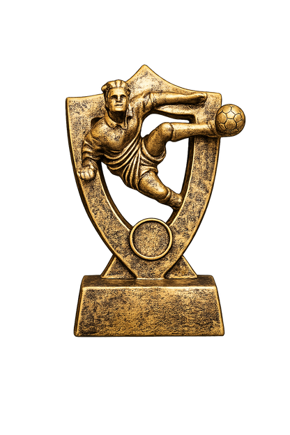 Football Player Trophy Sculpture