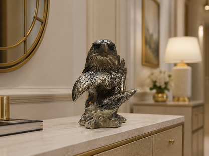Majestic Eagle Resin Sculpture