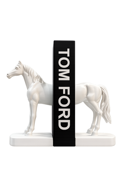 Modern Horse Bookends Set of 2
