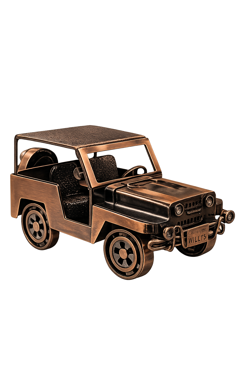 Vintage Metal Jeep Model