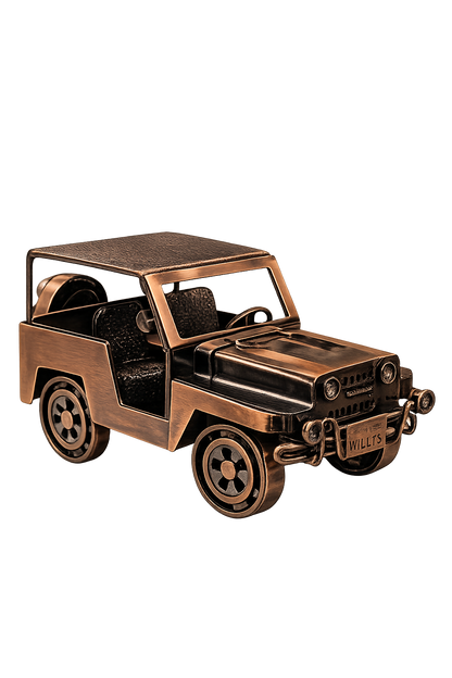 Vintage Metal Jeep Model