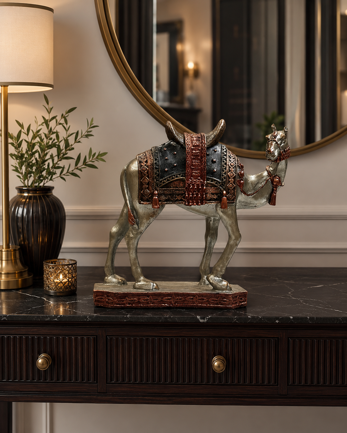 Luxury Decorative Camel Figurine
