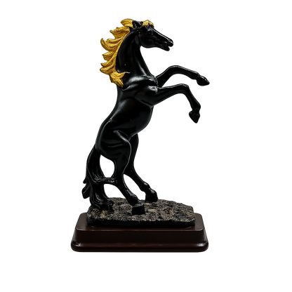 Majestic Elegance Rearing Horse Statue