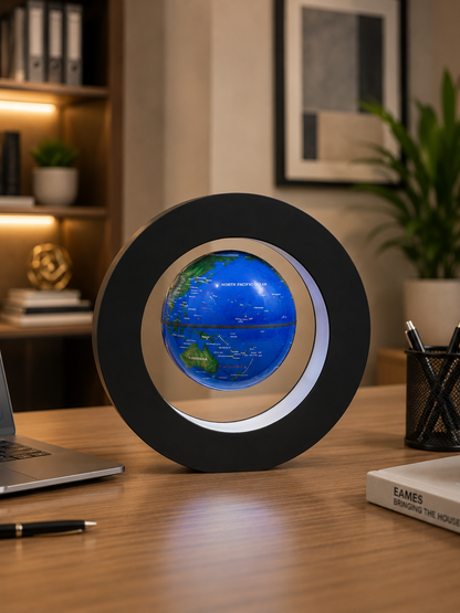 Premium Floating Magnetic Globe with LED Light