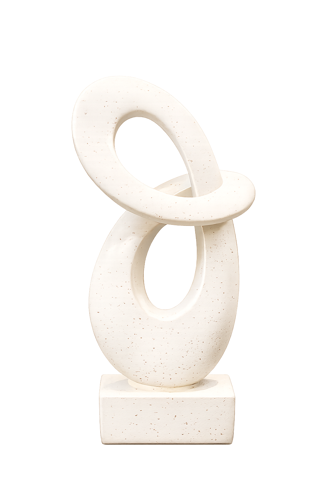 Modern Abstract Loop Sculpture