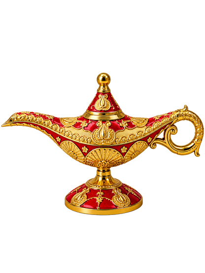 Luxury Aladdin Magic Lamp Showpiece
